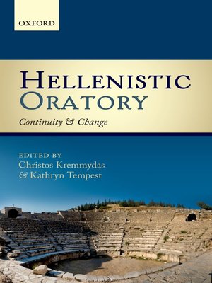 cover image of Hellenistic Oratory